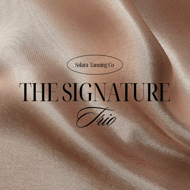 The Signature trio at Solara Tanning Co in Surprise, AZ